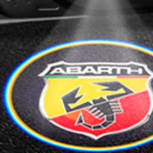 Luz de proyección logo Abarth de puerta